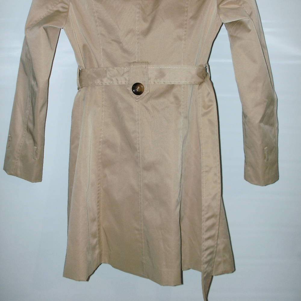 Beauty Khacki Mid-Length Trechcoat - Size M - Picture 3 of 4